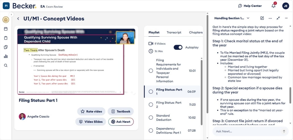 Becker EA videos